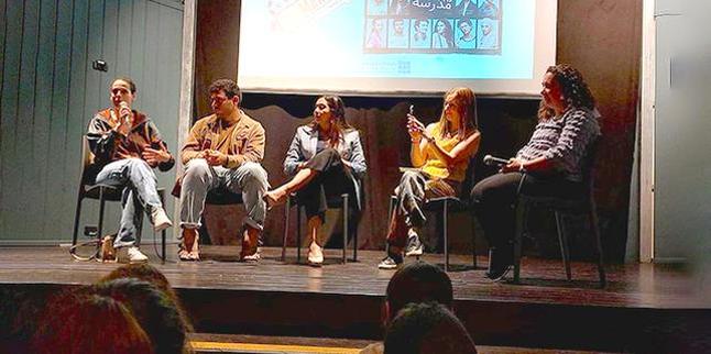 פאנל בסינמנדל – מועדון הקולנוע החברתי (צילום: לירז מענית)