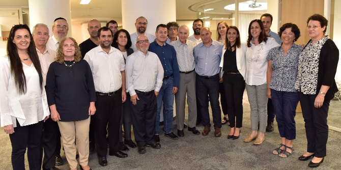 מפגש עם מר מנדל במסגרת התוכנית להכשרת דירקטורים וחברי ועד מנהל