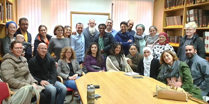 עמיתי תוכנית מנדל למנהיגות חברתית בסיור עמיתים בגוש עציון