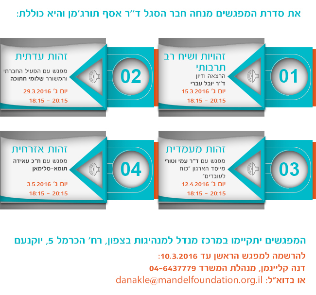 ההזמנה למפגשים בסדרה