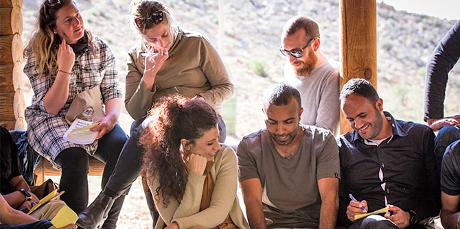 יום למידה משותף לעמיתי תוכניות מרכז מנדל למנהיגות בנגב