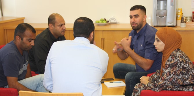 מפגש הפתיחה של תוכנית מנדל למנהיגות אזורית בכסייפה ובערערה-בנגב