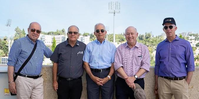 חברי הנהלה של רשות העתיקות וקרן מנדל-ישראל