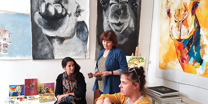 גלריית "בית הקשתות" בבאר שבע