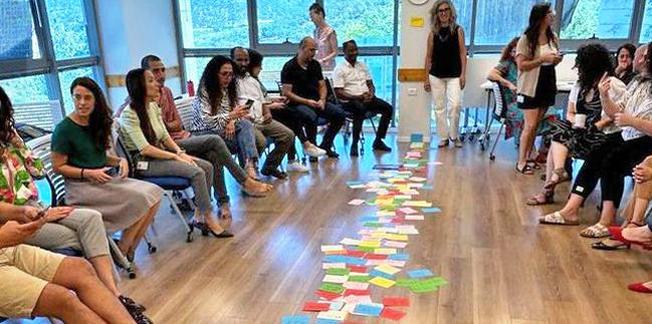 עמיתים ביום האסיף של תוכנית מנדל למנהיגות חברתית בצפון