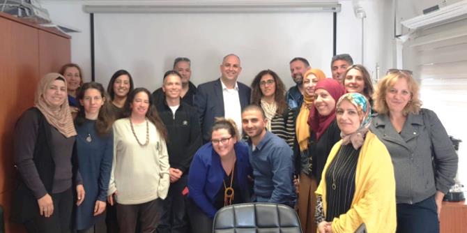 סיור לימודי ברמלה ובלוד לעמיתי התוכנית האזורית במרכז מנדל בצפון