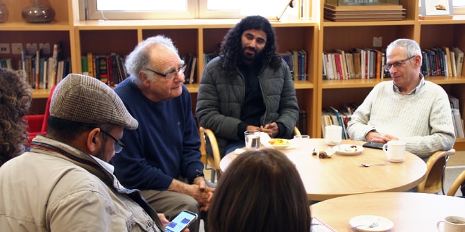 סלון נגב – מפגש עם הפסל מיכה אולמן