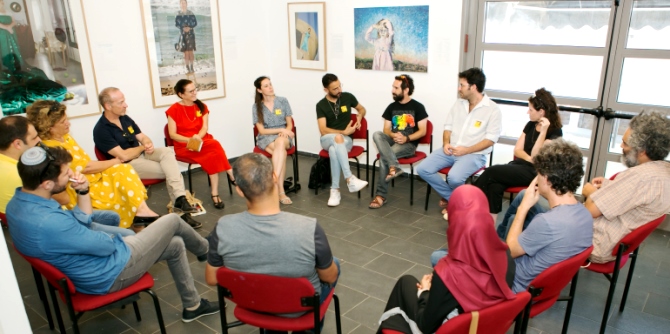 אירוע הסיום של תוכנית מנדל למנהיגות תרבות בנגב, מחזור א'