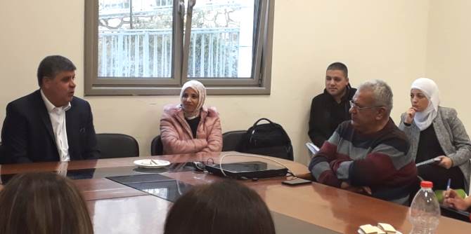  עמיתי מחזור א' של תוכנית מנדל למנהיגות בשירות הציבורי יצאו לסיור באום אל-פחם 