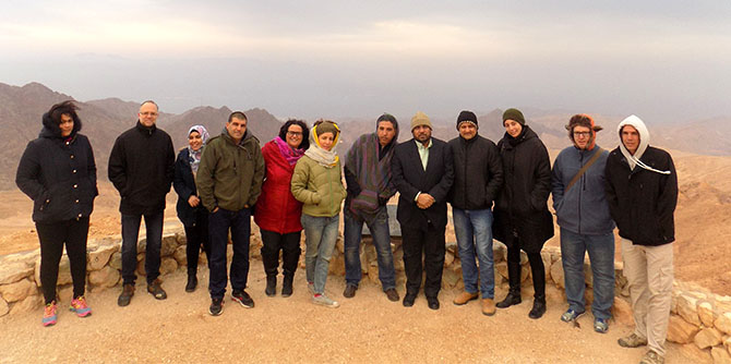 משתתפי סמינר החורף של בוגרי המרכז