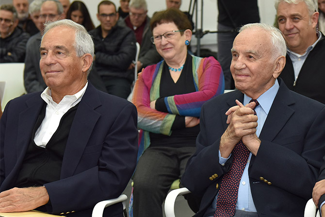  הונחה אבן הפינה למרכז ג'ק, ג'וזף ומורטון מנדל לחדשנות בירוחם 